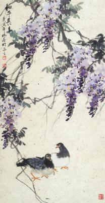 传统的回归心物的融合——邱振亮花鸟画赏析