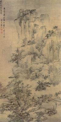 “深融柔逸之气”的山水佳作——蓝瑛的《云壑